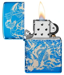 Zippo Atlantis 16 Zippo Atlantis -Zippo 48787 Z SP Lighter 20446 PT02