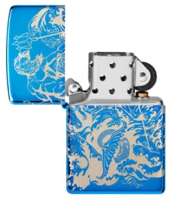 Zippo Atlantis 17 Zippo Atlantis -Zippo 48787 Z SP Lighter 20446 PT03