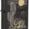 Zippo Western Design 2 Zippo Western Design -Zippo 48968 Z SP Lighter 24756 MAIN