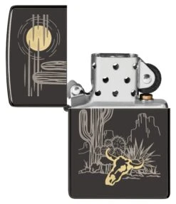 Zippo Western Design -Zippo 48968 Z SP Lighter 24756 PT03