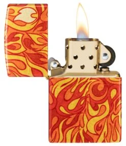 Zippo Fire Design -Zippo 48981 Z SP Lighter 48458 PT02