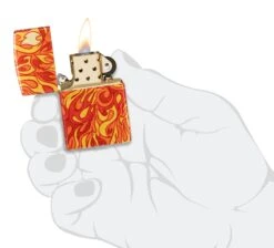Zippo Fire Design -Zippo 48981 Z SP Lighter 48458 PT04