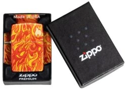 Zippo Fire Design -Zippo 48981 Z SP Lighter 48458 PT05