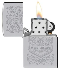 Zippo Johnny Cash 10 Zippo Johnny Cash -Zippo 48991 Z SP Lighter 250 PT02