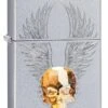 Zippo Gold Skull Design