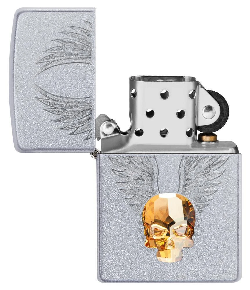 Zippo Gold Skull Design 9 Zippo Gold Skull Design - Image 7