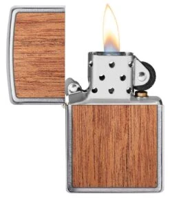 Zippo WOODCHUCK USA Mahogany -Zippo 49038 Z SP Lighter 200 PT02
