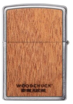 Zippo WOODCHUCK USA Mahogany -Zippo 49038 Z SP Lighter 200 PT07