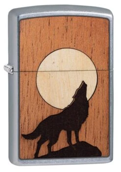 Zippo WOODCHUCK USA Howling Wolf