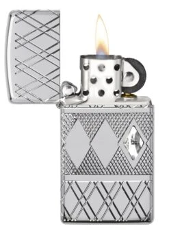 Zippo Slim® Armor® Diamond Design -Zippo 49052 Z Lighter PT02