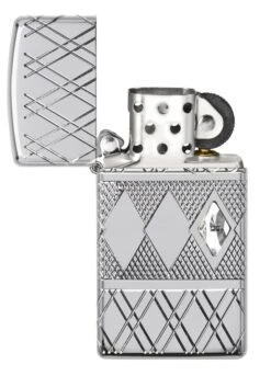 Zippo Slim® Armor® Diamond Design -Zippo 49052 Z Lighter PT03