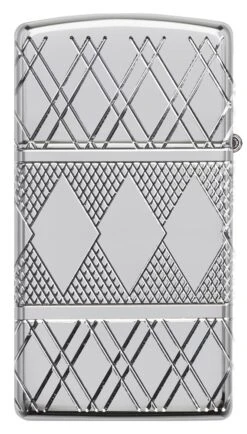 Zippo Slim® Armor® Diamond Design -Zippo 49052 Z Lighter PT06