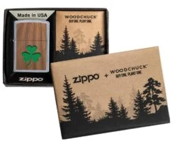 Zippo WOODCHUCK USA Clover 13 Zippo WOODCHUCK USA Clover -Zippo 49056 PT05
