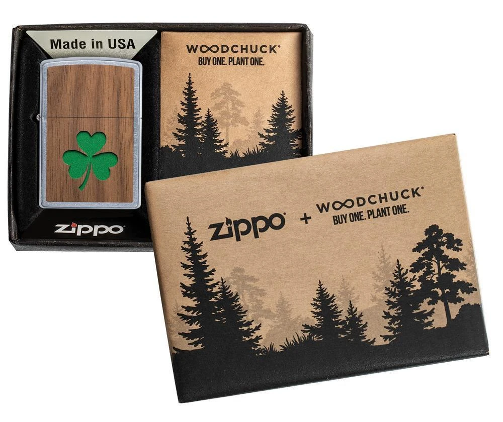 Zippo WOODCHUCK USA Clover 7 Zippo WOODCHUCK USA Clover - Image 5