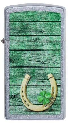 Zippo Slim® Horseshoe Design 14 Zippo Slim® Horseshoe Design -Zippo 49123 Z SP Lighter 1607 PT01