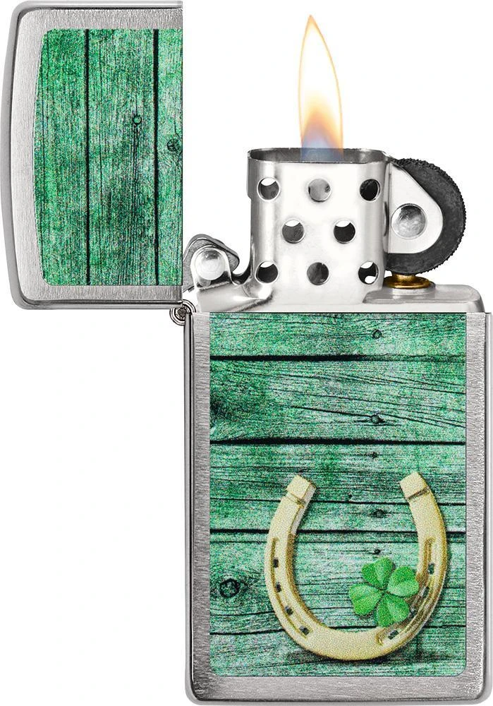Zippo Slim® Horseshoe Design 5 Zippo Slim® Horseshoe Design - Image 3
