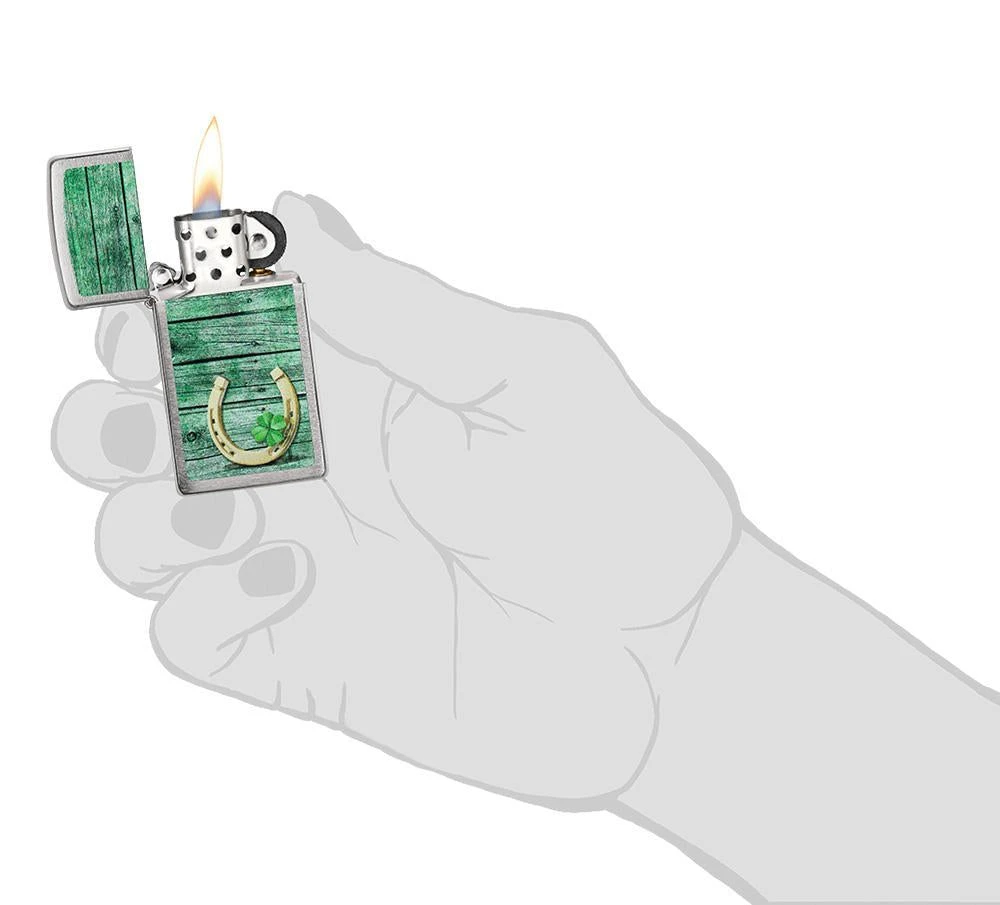 Zippo Slim® Horseshoe Design 6 Zippo Slim® Horseshoe Design - Image 4