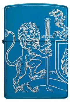 Zippo Medieval Coat Of Arms Design -Zippo 49126 Z SP Lighter 20446 PT01