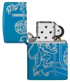 Zippo Medieval Coat Of Arms Design -Zippo 49126 Z SP Lighter 20446 PT03