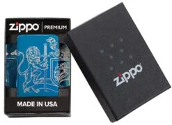Zippo Medieval Coat Of Arms Design -Zippo 49126 Z SP Lighter 20446 PT05