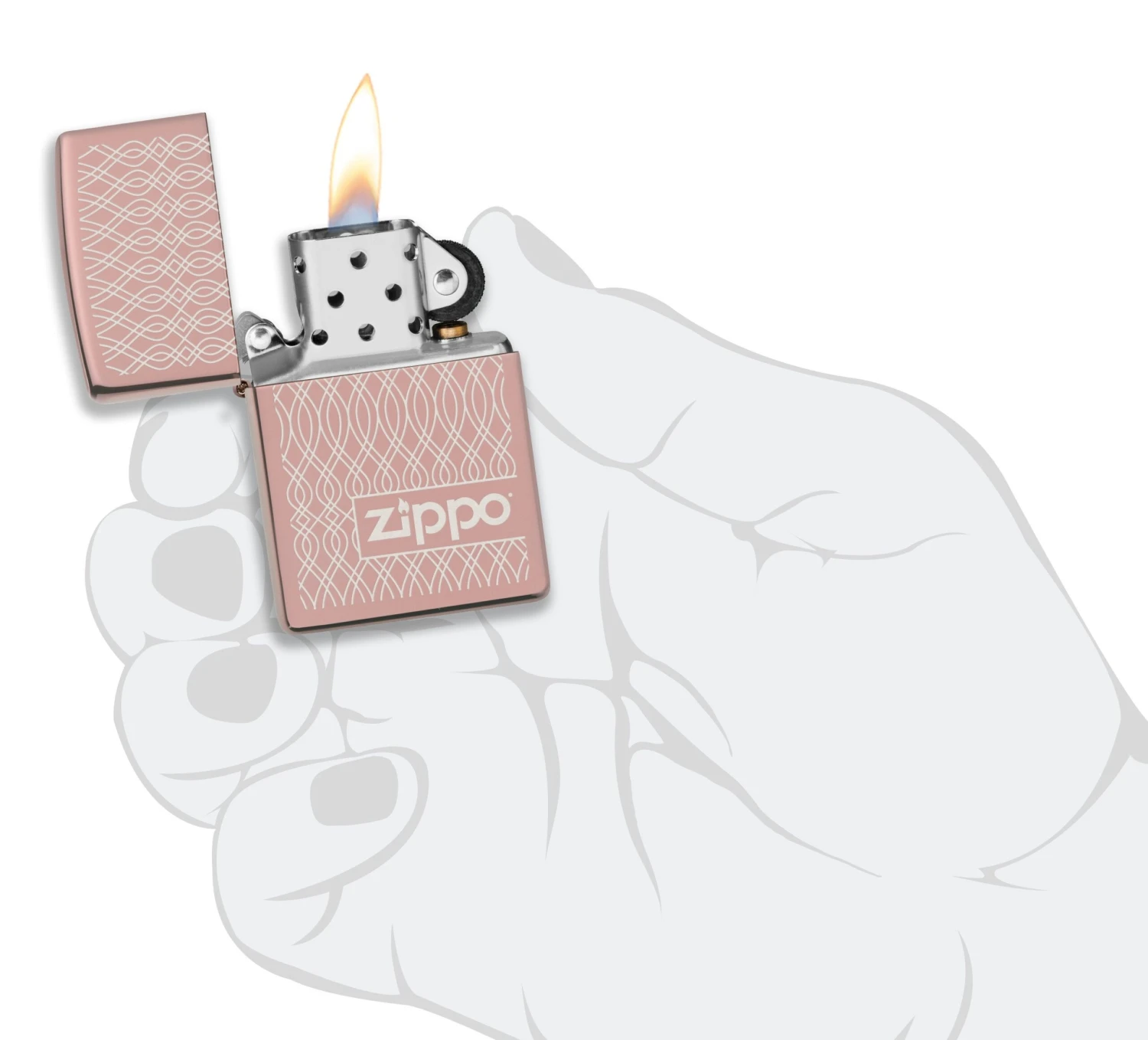 Zippo Geometric Pattern Design 6 Zippo Geometric Pattern Design - Image 4