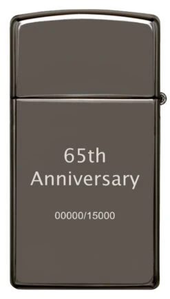 Zippo Slim® 65th Anniversary Collectible 20 Zippo Slim® 65th Anniversary Collectible -Zippo 49709 Z SP Lighter 20492 PT06