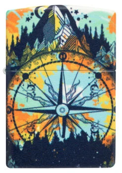 Zippo Compass Design -Zippo 49805 Z SP Lighter 49352 PT01