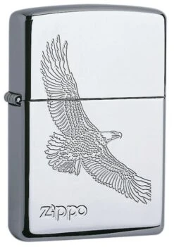 Zippo Eagle Chrome