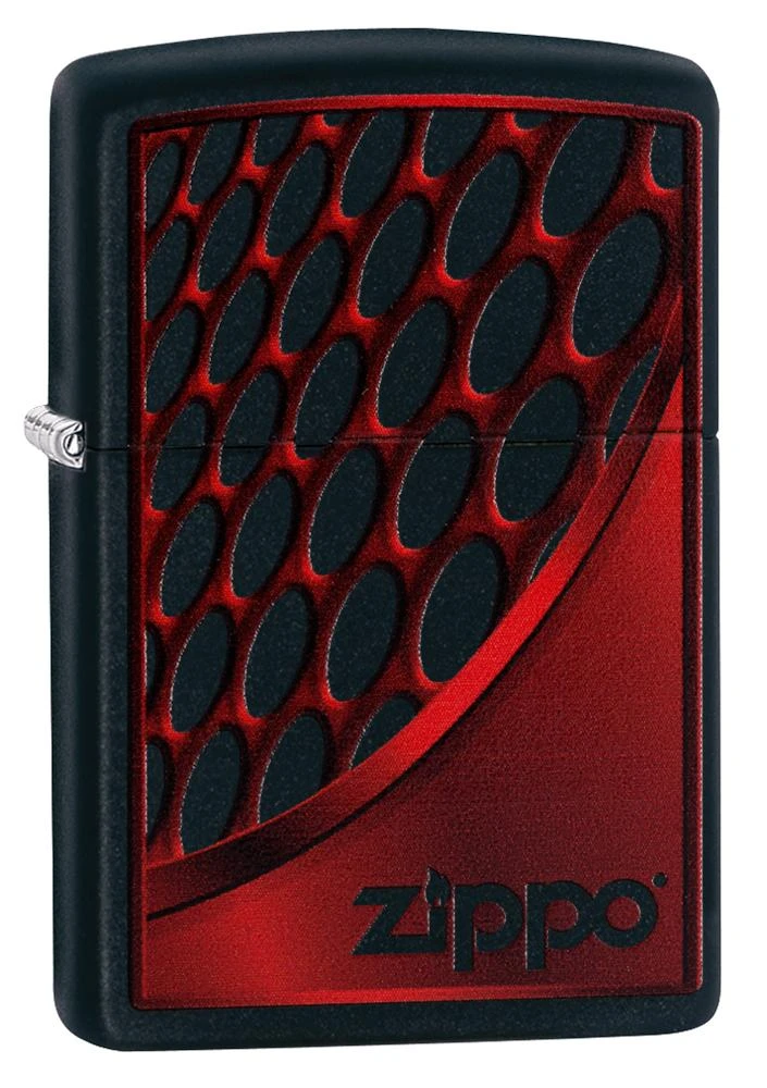 Zippo Red & Chrome 3 Zippo Red & Chrome