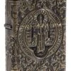 St Benedict Medal Zippo Lighter In Armor Antique Brass - Constantine Zippo -Zippo 60003593 zippo 1