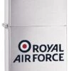Royal Air Force RAF Logo Zippo Lighter In Brushed Chrome 60003642 -Zippo 60003642 zippo 1