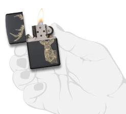 Zippo Stag Geometric Design -Zippo 60004087 PT04