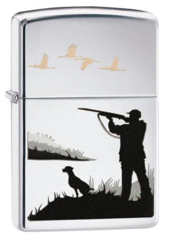Zippo Hunter Dog And Ducks