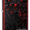 Zippo Black Cubes Design
