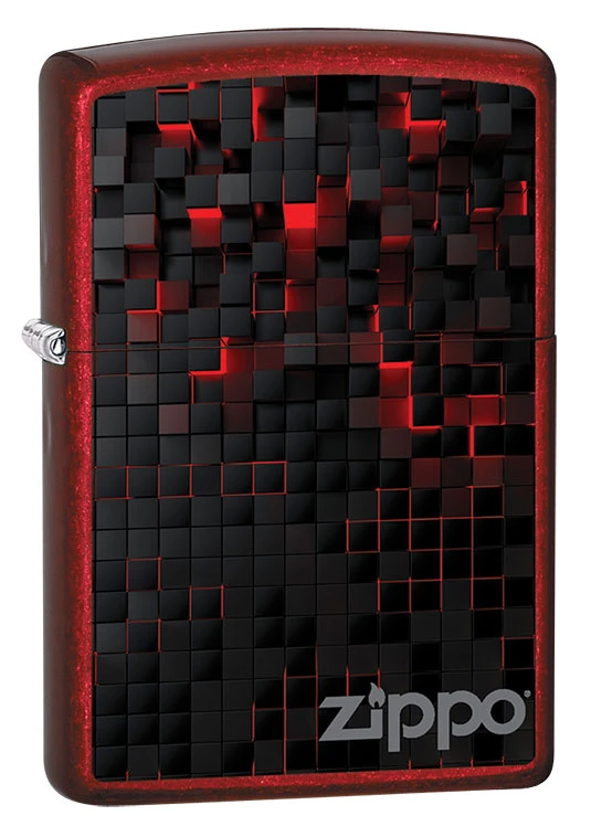 Zippo Black Cubes Design 3 Zippo Black Cubes Design