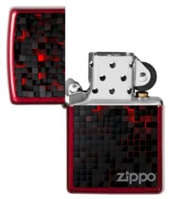 Zippo Black Cubes Design 11 Zippo Black Cubes Design -Zippo 60005312 Z SP Lighter 21063 PT03