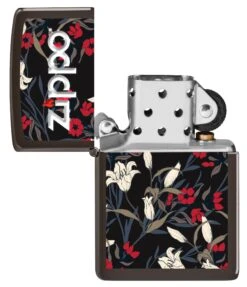 Zippo Floral Design -Zippo 60005316 Z SP Lighter 49180 PT03