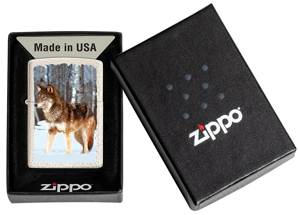 Zippo Wolf In The Snow 8 Zippo Wolf In The Snow - Image 6