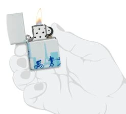 Zippo Paris Games -Zippo 60007150 Z SP Lighter 49352 PT04