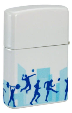 Zippo Paris Games -Zippo 60007150 Z SP Lighter 49352 PT06
