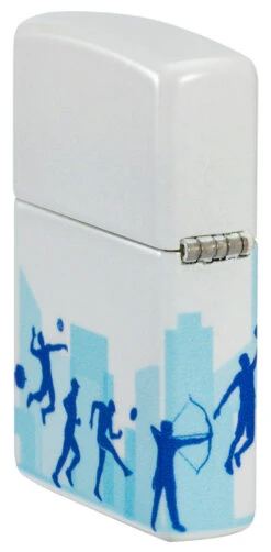 Zippo Paris Games -Zippo 60007150 Z SP Lighter 49352 PT08