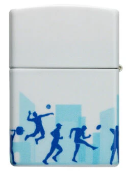 Zippo Paris Games -Zippo 60007150 Z SP Lighter 49352 PT09