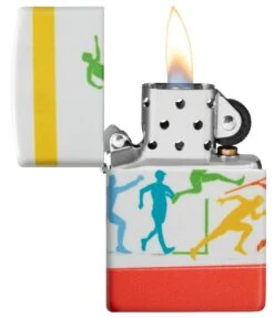 Zippo Colour Block Games -Zippo 60007151 Z SP Lighter 49352 PT02