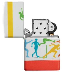 Zippo Colour Block Games -Zippo 60007151 Z SP Lighter 49352 PT03