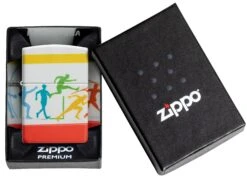 Zippo Colour Block Games -Zippo 60007151 Z SP Lighter 49352 PT05