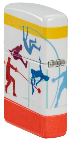 Zippo Colour Block Games -Zippo 60007151 Z SP Lighter 49352 PT08