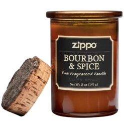 Zippo Spirit Candle - Bourbon & Spice -Zippo 70008 Z SP LG Candle PT02