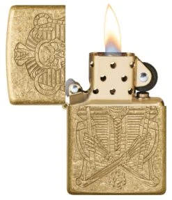 Zippo Mummy Design 14 Zippo Mummy Design -Zippo AE401519 Z CP Lighter 28496 PT02