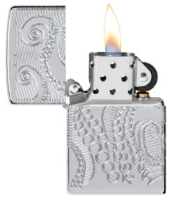 Zippo Tentacles Design -Zippo AE401521 Z CP Lighter 167 PT02