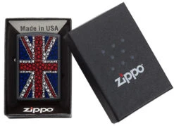 Zippo Union Jack Cannabis Design -Zippo CI410763 Lighter 218 PT05